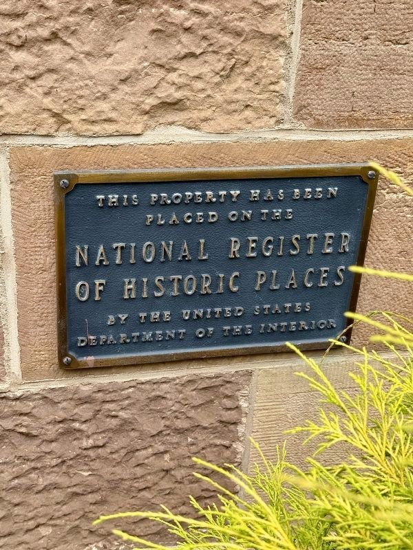 Union Presbyterian Church NRHP Marker image. Click for full size.