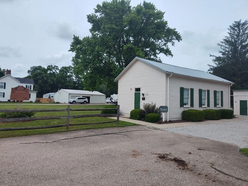 1858 Morgan Township House / Copperheadism in Butler County Marker image. Click for full size.