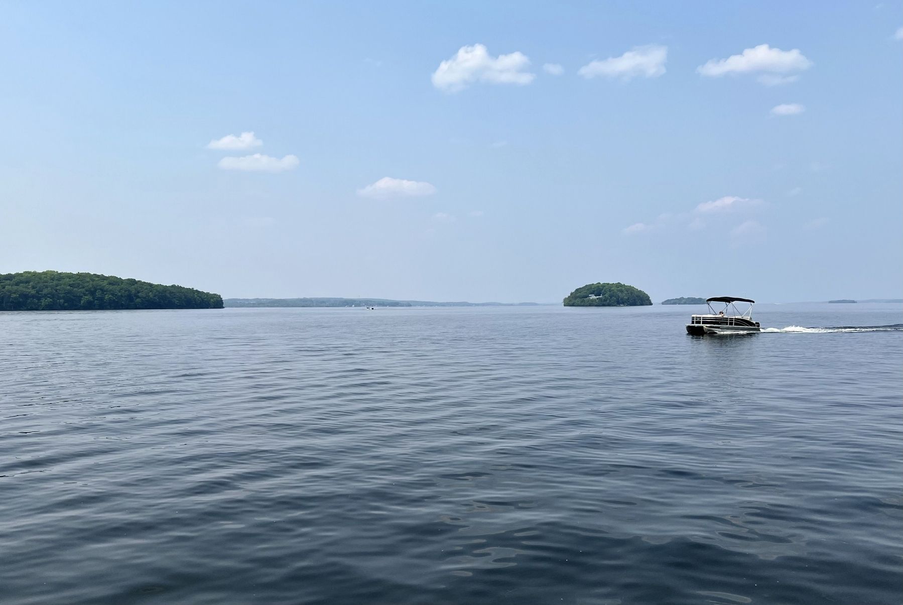 Rice Lake from the Gore�s Landing Dock image. Click for full size.