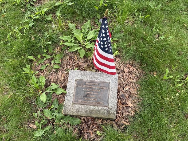 PFC Mortimer H. Herchick plaque image. Click for full size.