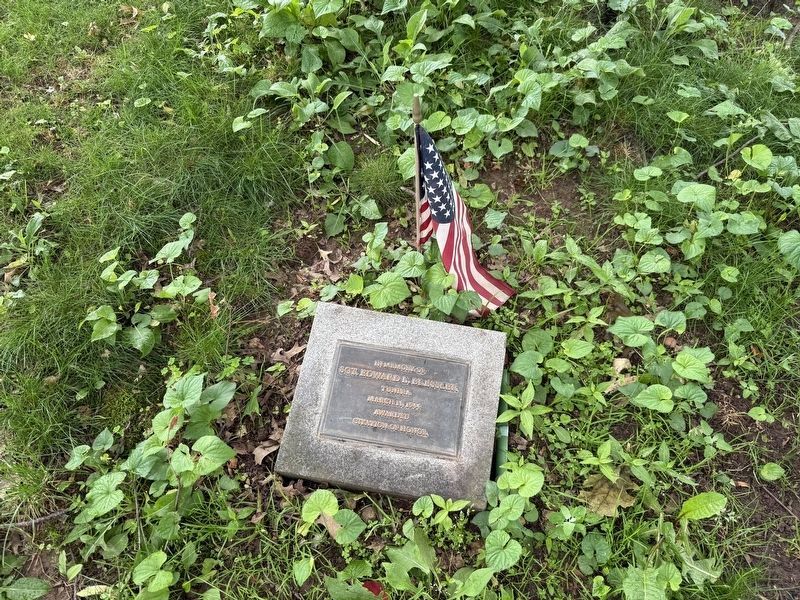 Sgt. Edwards L. Bressler plaque image. Click for full size.