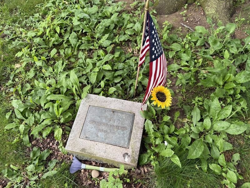 Cpl. Peter D. J. Beekman plaque image. Click for full size.