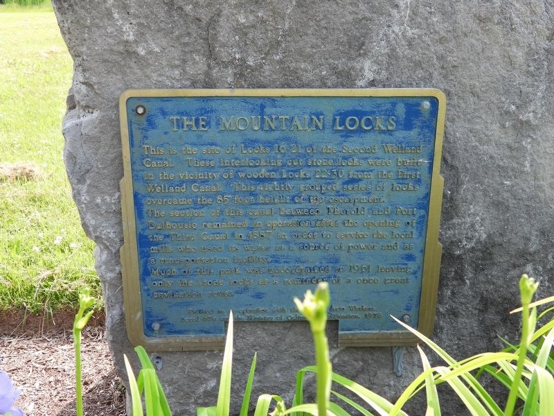 The Mountain Locks Marker. Click for full size. The Mountain Locks Marker image. Click for full size.