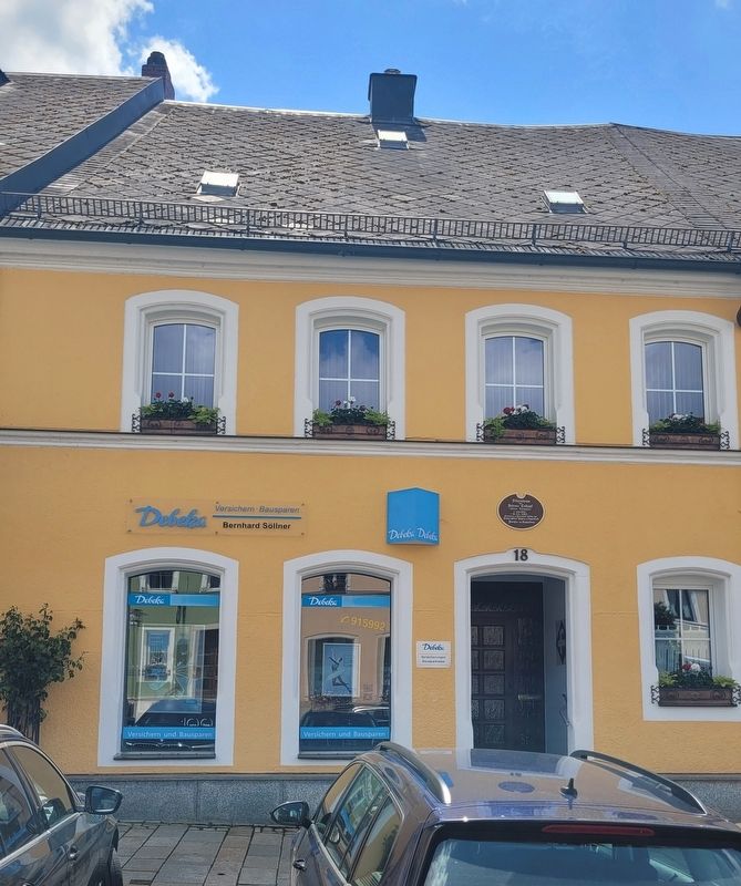 Parental home of Johann Tolhopk (Janus Tolophus) and Marker. Click for full size. Parental home of Johann Tolhopk (Janus Tolophus) and Marker image. Click for full size.