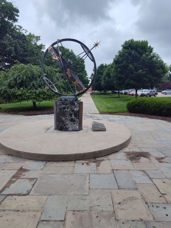 This Armillary Sundial Marker. Click for full size. This Armillary Sundial Marker image. Click for full size.
