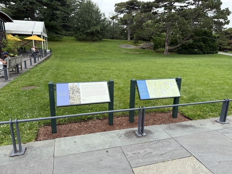 Arthur and Janet Ross Conifer Arboretum Marker. Click for full size. Arthur and Janet Ross Conifer Arboretum Marker image. Click for full size.