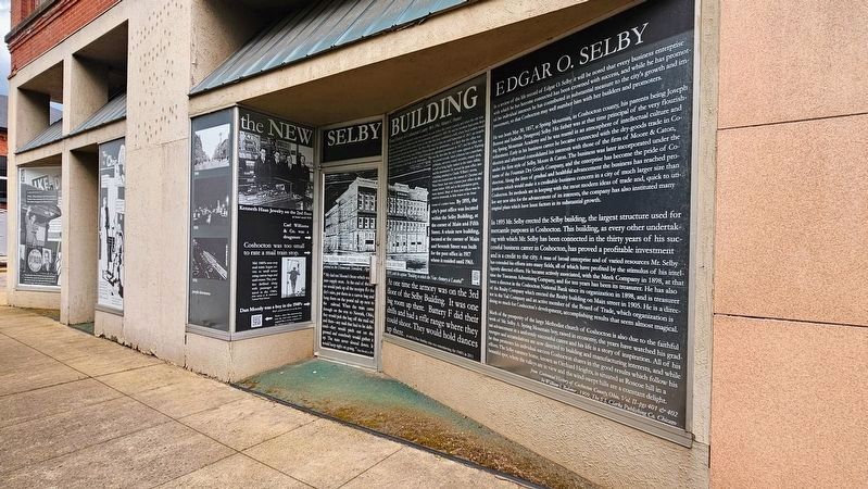 The New Selby Building Marker image. Click for full size.