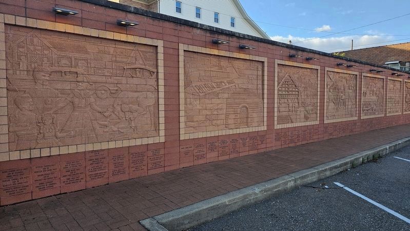 The Brick Wall Sculpture image. Click for full size.