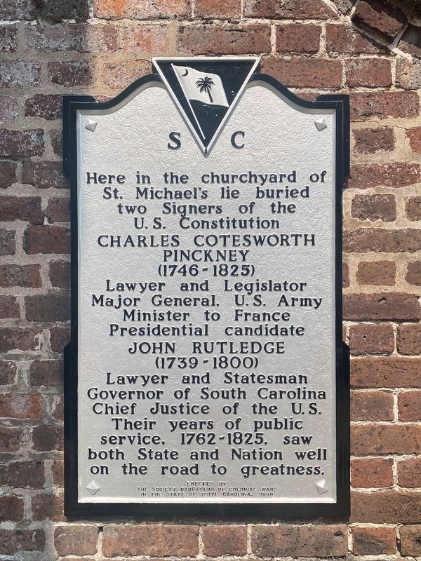 St. Michael's Church Marker image. Click for full size.