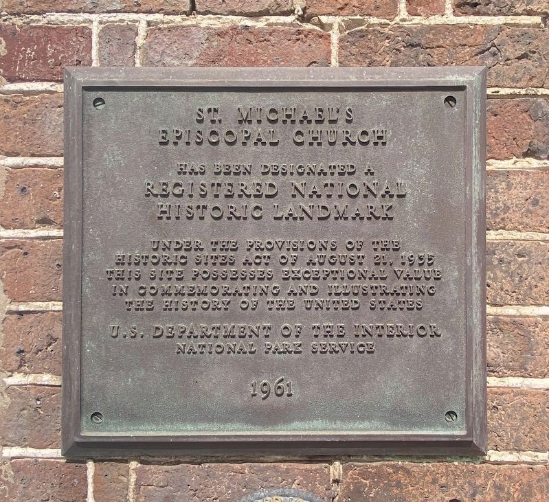 St. Michael's Church Marker image. Click for full size.