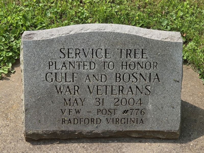 Service Tree Marker. Click for full size. Service Tree Marker image. Click for full size.