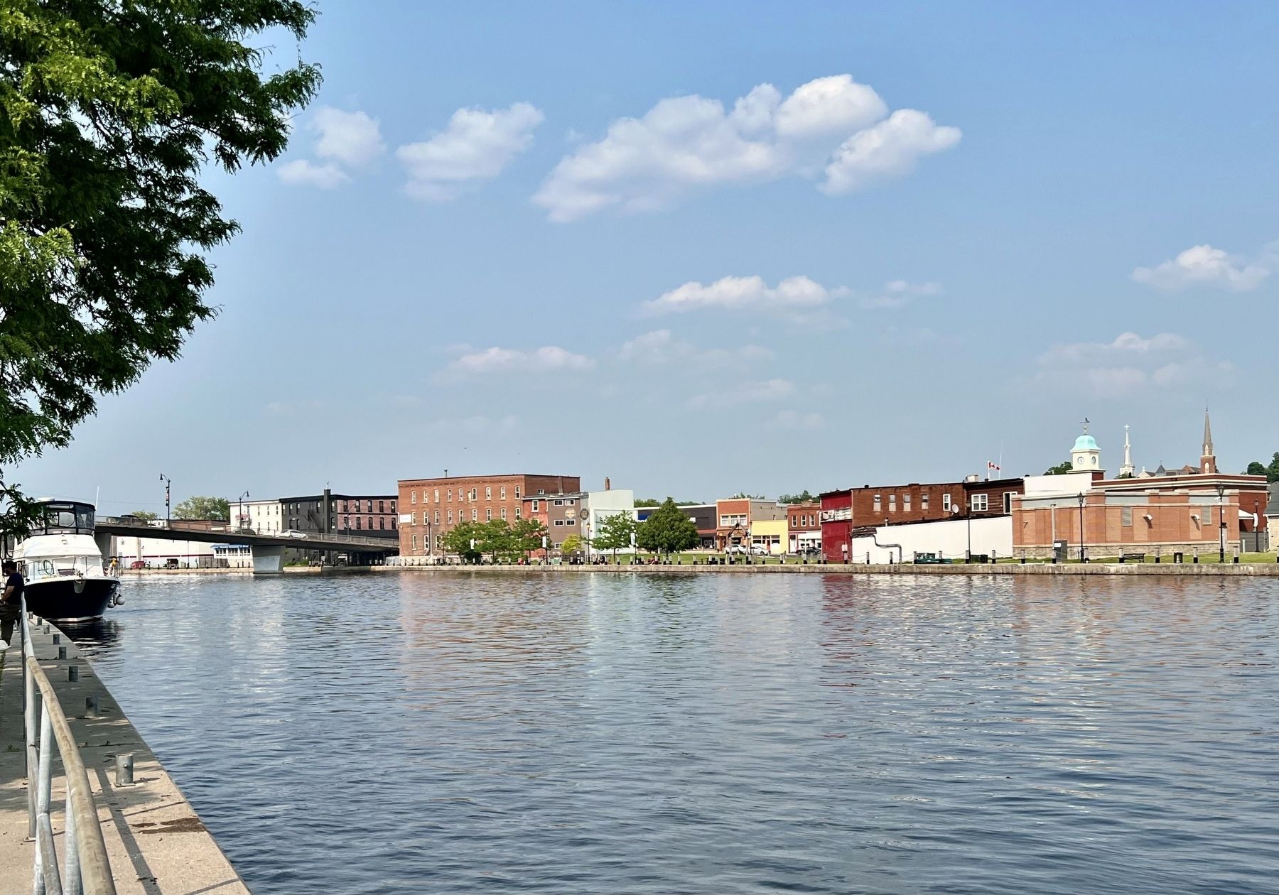 Campbellford in 2025 image. Click for full size.