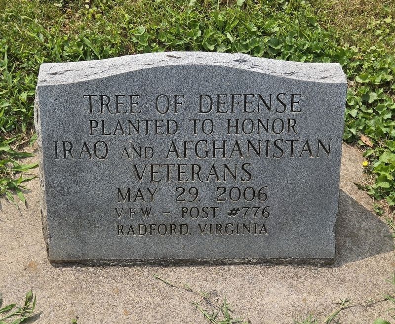 Tree of Defense Marker image. Click for full size.