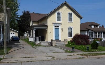 Grenville House c. 1856 - Marker in context. Click for full size. Grenville House c. 1856 - Marker in context image. Click for full size.