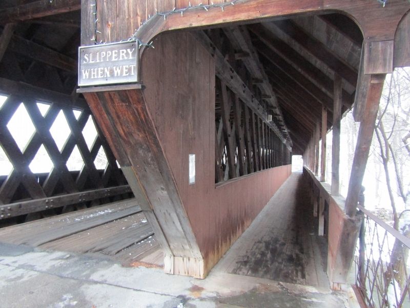 Middle Bridge Marker. Click for full size. Middle Bridge Marker image. Click for full size.