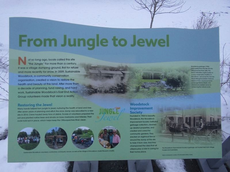 From Jungle to Jewel Marker. Click for full size. From Jungle to Jewel Marker image. Click for full size.