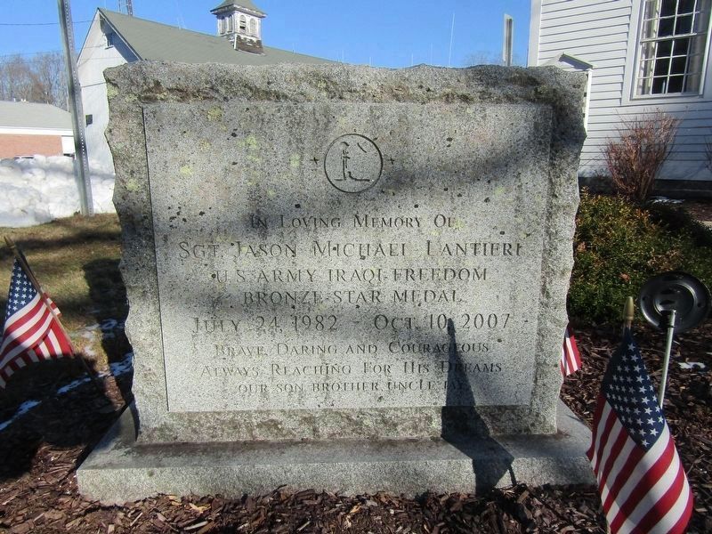 Sgt. Jason Michael Lantieri Memorial. Click for full size. Sgt. Jason Michael Lantieri Memorial image. Click for full size.