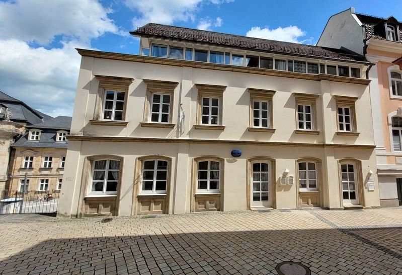 Georg Paul Finck Haus and Marker. Click for full size. Georg Paul Finck Haus and Marker image. Click for full size.