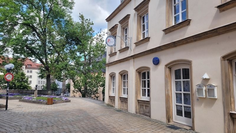 The view of the Georg Paul Finck Haus from the street. Click for full size. The view of the Georg Paul Finck Haus from the street image. Click for full size.