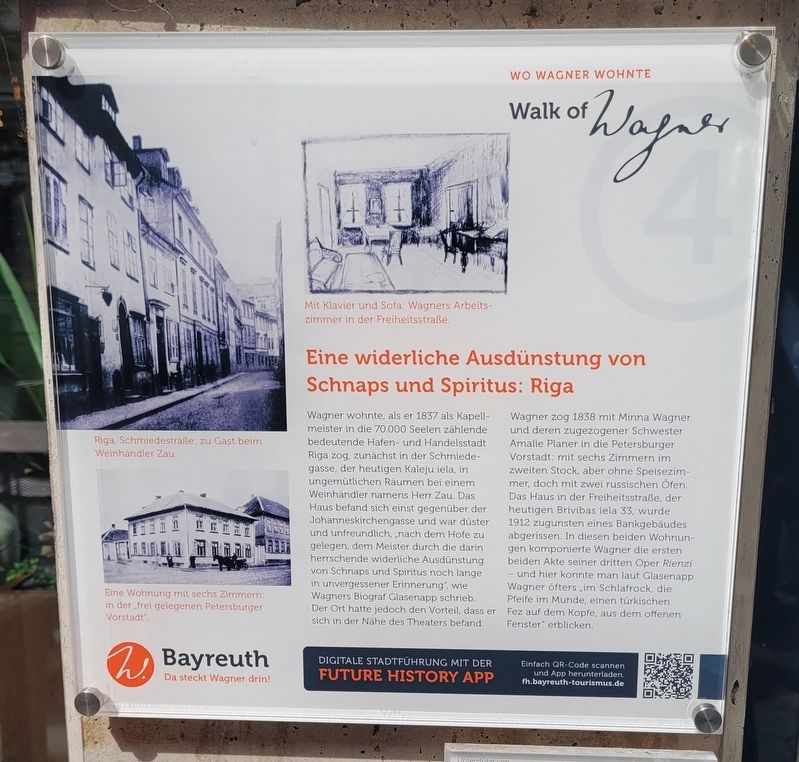 Eine widerliche Ausdünstung von Schnaps und Spiritus: Riga Marker. Click for full size. Eine widerliche Ausdünstung von Schnaps und Spiritus: Riga Marker image. Click for full size.