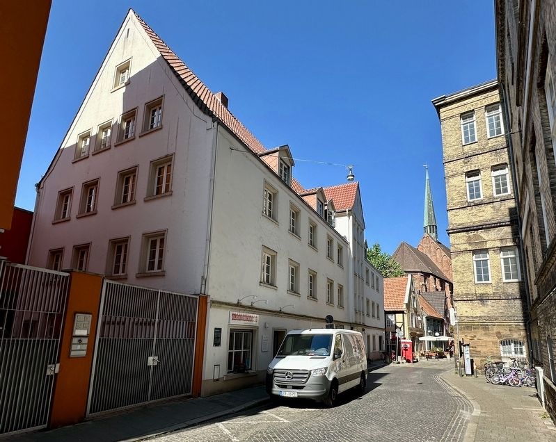 Birgittenkloster / St. Birgitta Convent Marker - wide view image. Click for full size.