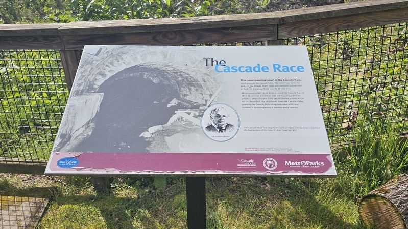 The Cascade Race Marker. Click for full size. The Cascade Race Marker image. Click for full size.