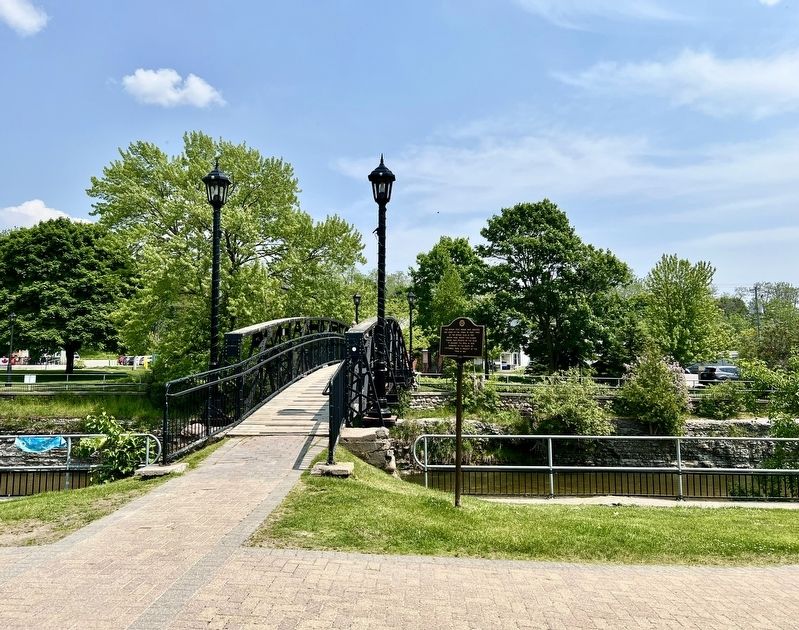 Rotary Foot Bridge Marker. Click for full size. Rotary Foot Bridge Marker image. Click for full size.
