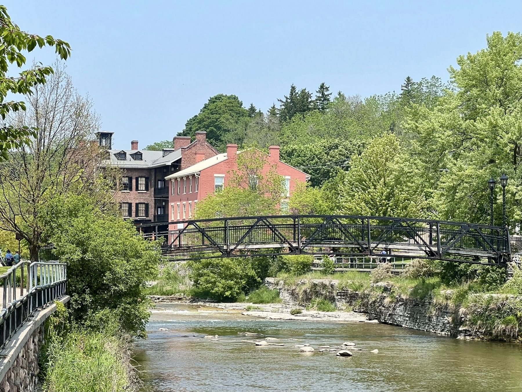 Rotary Foot Bridge in 2025. Click for full size. Rotary Foot Bridge in 2025 image. Click for full size.