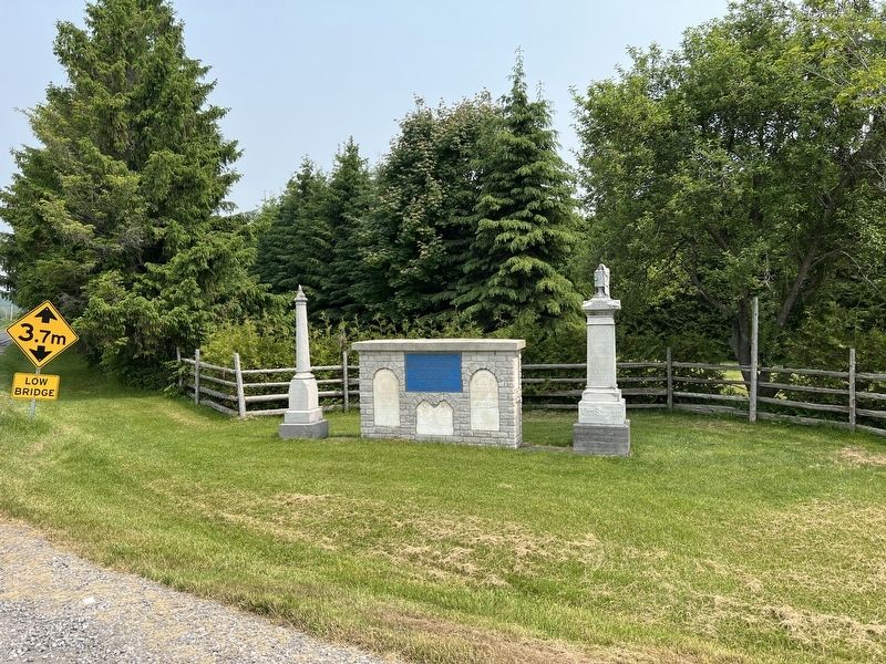 Van Sicklen Cemetery Marker. Click for full size. Van Sicklen Cemetery Marker image. Click for full size.