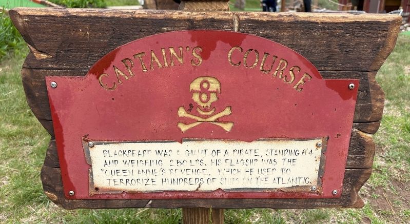 Blackbeard Marker. Click for full size. Blackbeard Marker image. Click for full size.