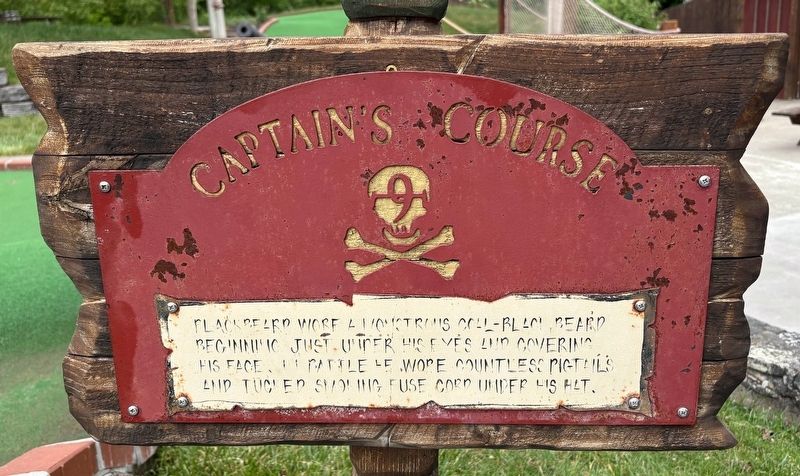 Blackbeard's Beard Marker. Click for full size. Blackbeard's Beard Marker image. Click for full size.