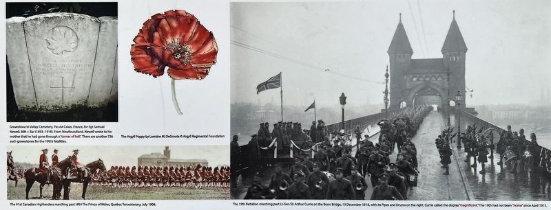The Argyll and Sutherland Highlanders of Canada (Princess Louise’s), 1903-39, photos and captions. Click for full size. The Argyll and Sutherland Highlanders of Canada (Princess Louise’s), 1903-39, photos and captions image. Click for full size.