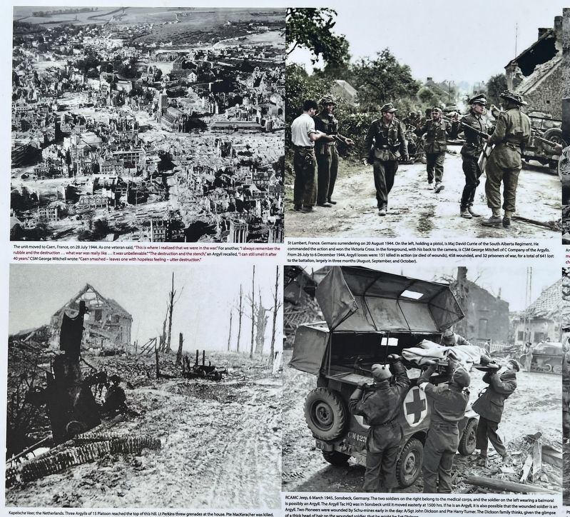 The Argyll and Sutherland Highlanders (Princess Louise’s), 1940 to the Present photos and captions. Click for full size. The Argyll and Sutherland Highlanders (Princess Louise’s), 1940 to the Present photos and captions image. Click for full size.