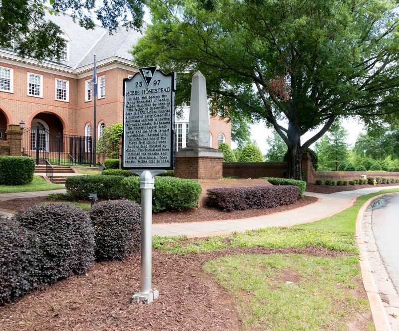 Prospect Hill / McBee Homestead Marker. Click for full size. Prospect Hill / McBee Homestead Marker image. Click for full size.