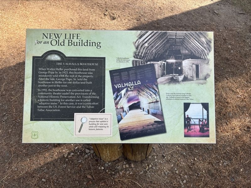 New Life for an Old Building Marker image. Click for full size.