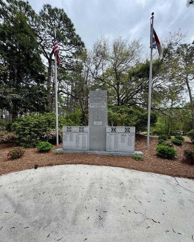New Hanover County Veterans Memorial. Click for full size. New Hanover County Veterans Memorial image. Click for full size.