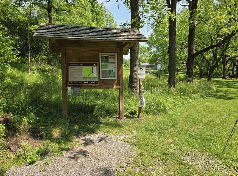 Sang Run State Park Marker image. Click for full size.