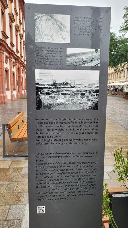 Alte Burg / Old Castle Marker image. Click for full size.