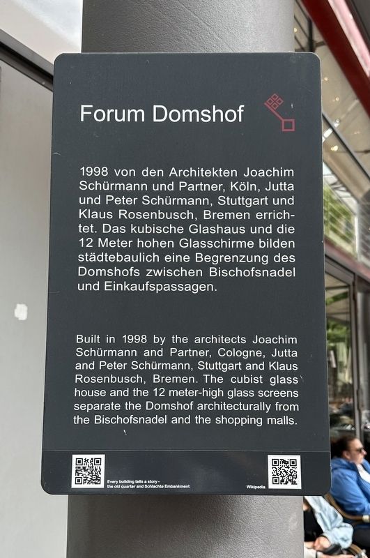 Forum Domshof Marker image. Click for full size.