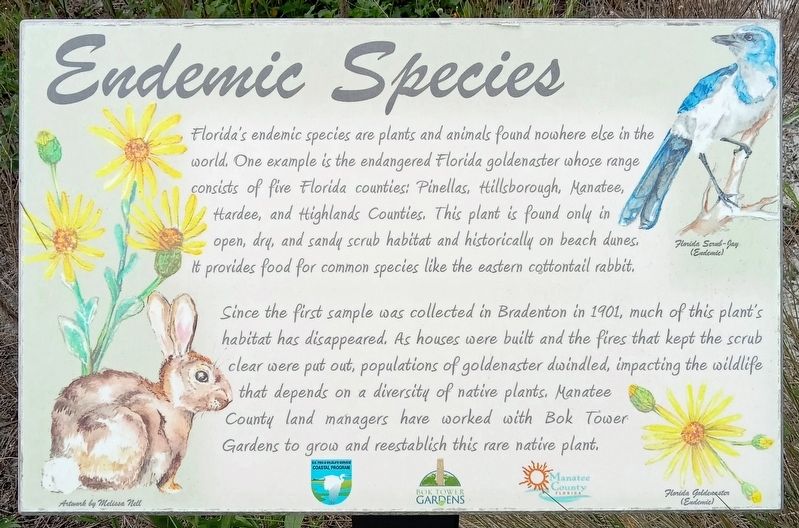 Endemic Species Marker image. Click for full size.