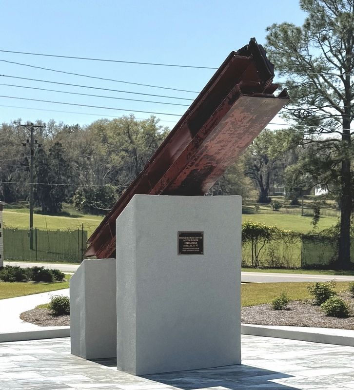 World Trade Center South Tower Steel Beam. Click for full size. World Trade Center South Tower Steel Beam image. Click for full size.