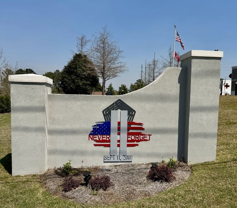 Tallahassee and Leon County Sept 11, 2001 Memorial Sign. Click for full size. Tallahassee and Leon County Sept 11, 2001 Memorial Sign image. Click for full size.