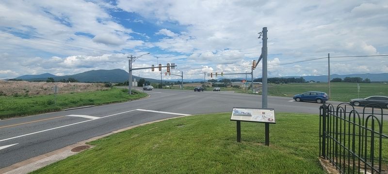 Cross Keys Road and Port Republic Road. Click for full size. Cross Keys Road and Port Republic Road image. Click for full size.