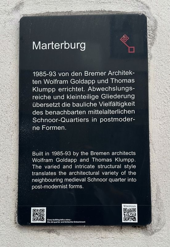 Marterburg Marker image. Click for full size.