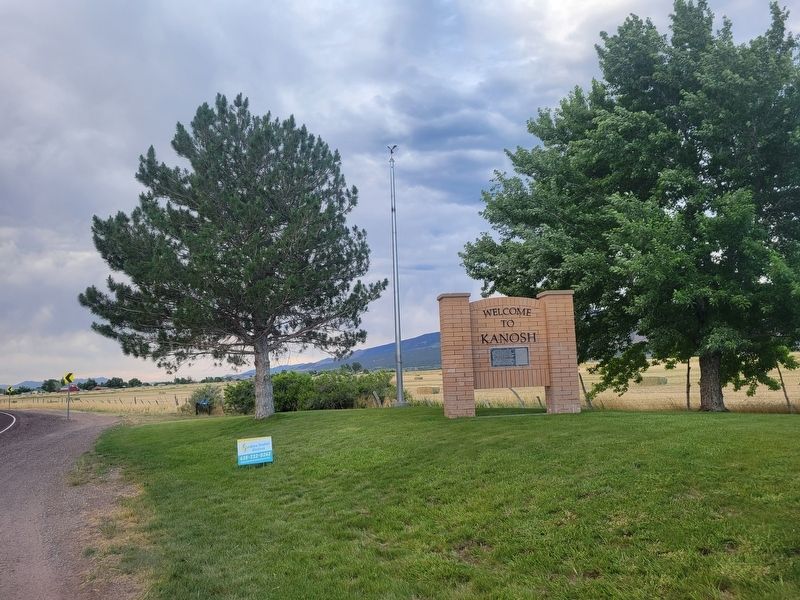 Kanosh Marker. Click for full size. Kanosh Marker image. Click for full size.