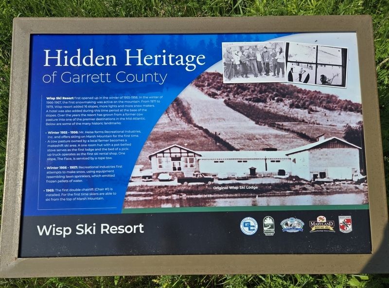 Wisp Ski Resort Marker image. Click for full size.