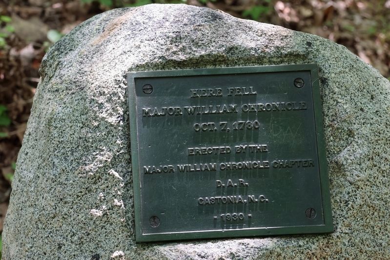 Major William Chronicle Marker. Click for full size. Major William Chronicle Marker image. Click for full size.