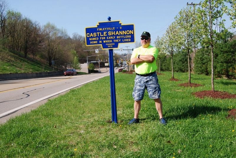 Castle Shannon Marker image. Click for full size.