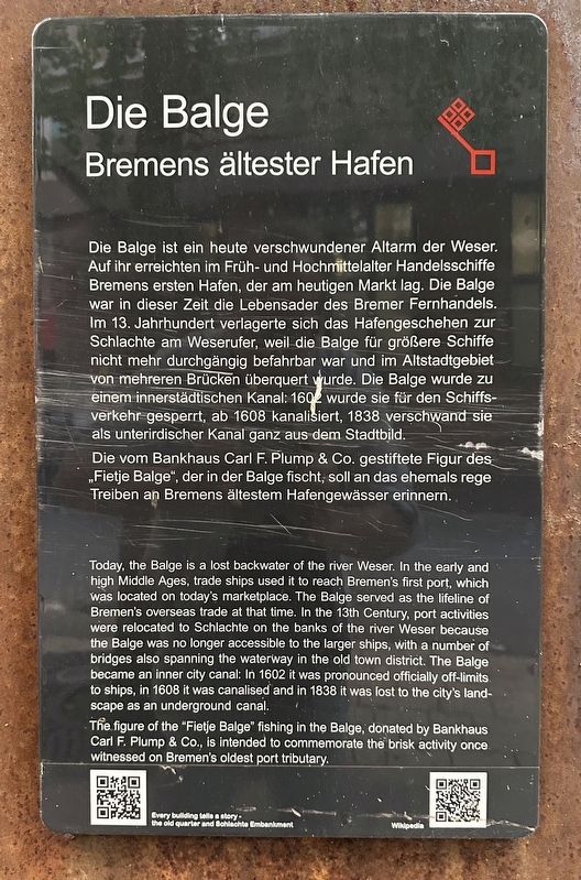 Die Balge / The Balge Marker image. Click for full size.