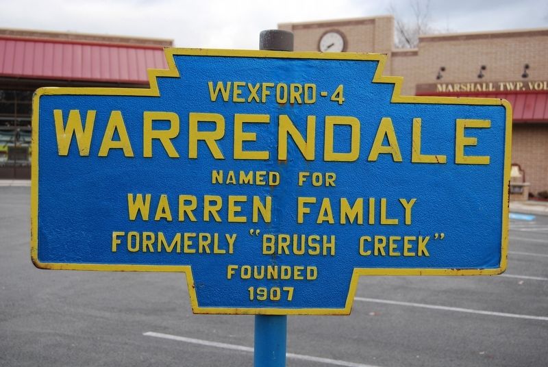 Warrendale Marker image. Click for full size.